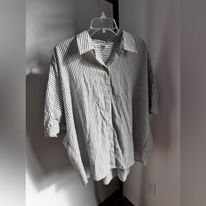 Max studio 2X button down shirt